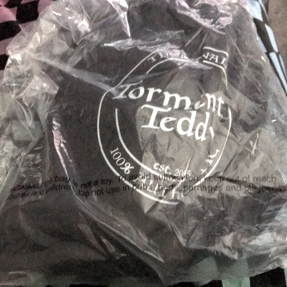 ❤️🔥🆕Dolls Kill / Club Exxx “Plaid Tormented Dead Teddy” Plaid LMT ED Backpack - Picture 10 of 11